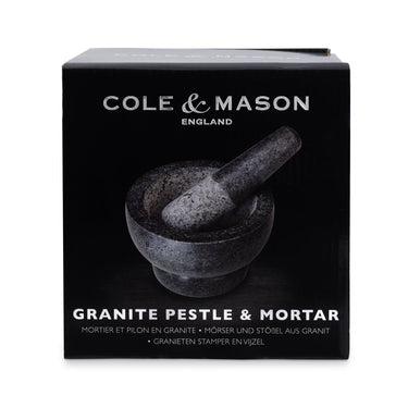 Cole & Mason Silver Granite Mortar & Pestle 5